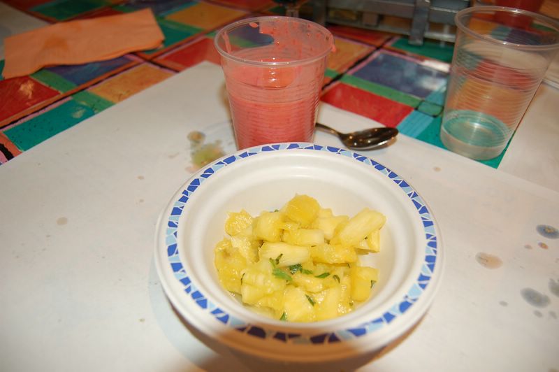 Ananas-basilic-citron vert...
